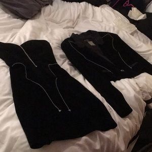 Rare Michael Hoban NorthBeach Western Leather Suit